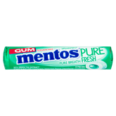 Mentos Sugar Free Pure Fresh Spearmint Gum 15g - 24 Count